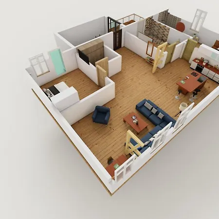 Harzer Healing Center 2024 Romantische Landhauswohnung Mit Fussbodenheizung,xxl Kochinsel,xxl Regenduschen,modern,hochwertig,persoenlich,vollausgestattet Apartment