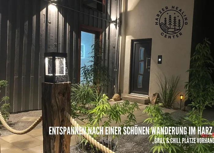 Lägenhet Harzer Healing Center 2024 Romantische Landhauswohnung Mit Fussbodenheizung,xxl Kochinsel,xxl Regenduschen,modern,hochwertig,persoenlich,vollausgestattet